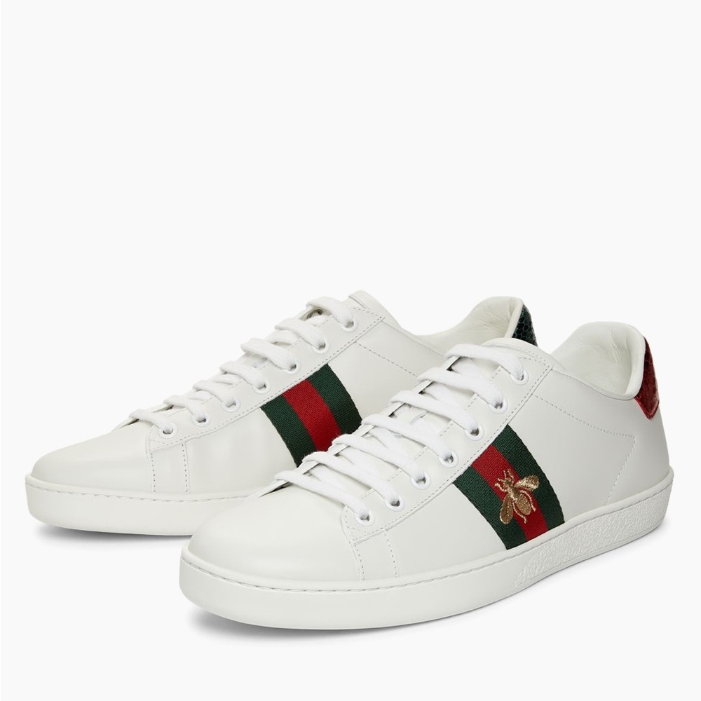 Gucci Ace Bee Embroidered Sneaker 35.5 (Women’s 7)